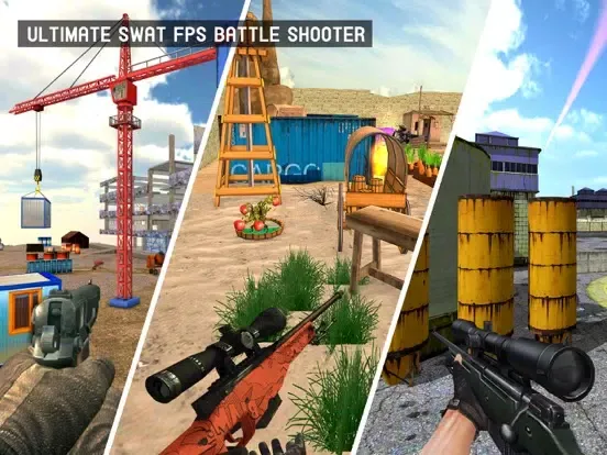 Скриншоты FPS Swat Battle Shooter iPad 