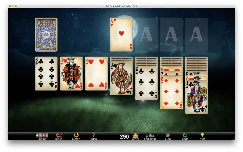 Zrzuty ekranu Full Deck Solitaire
