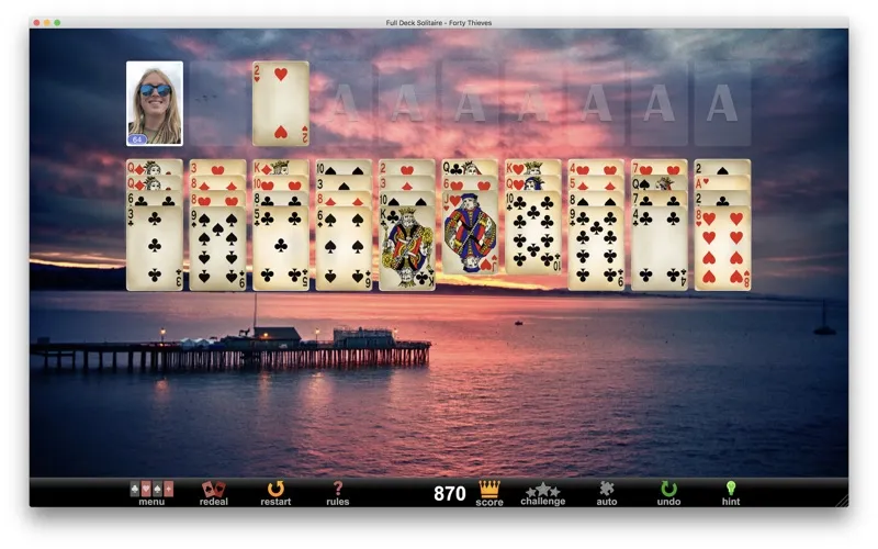 Zrzuty ekranu Full Deck Solitaire