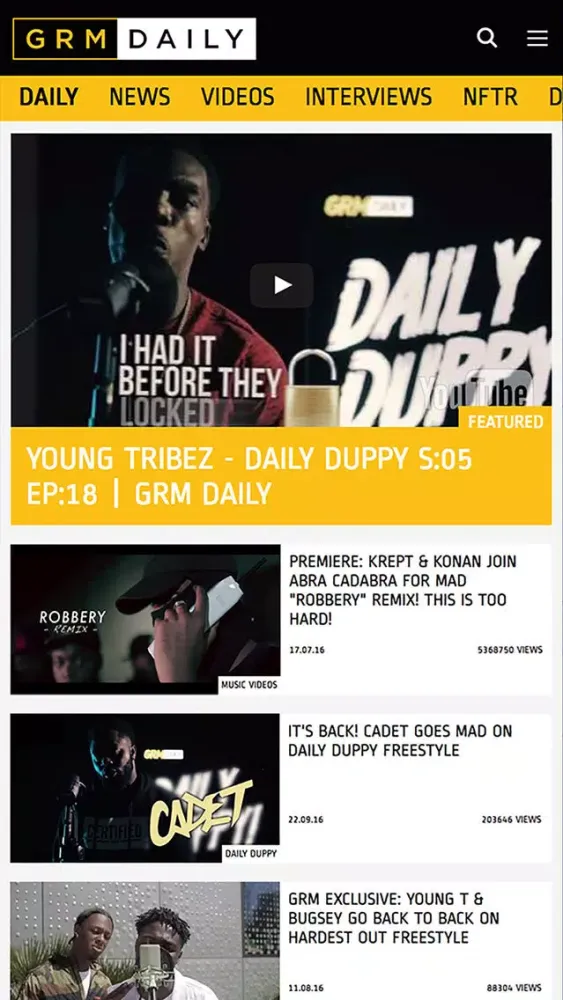 Capturas de pantalla de GRM Daily