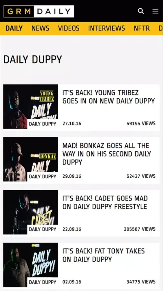Capturas de pantalla de GRM Daily