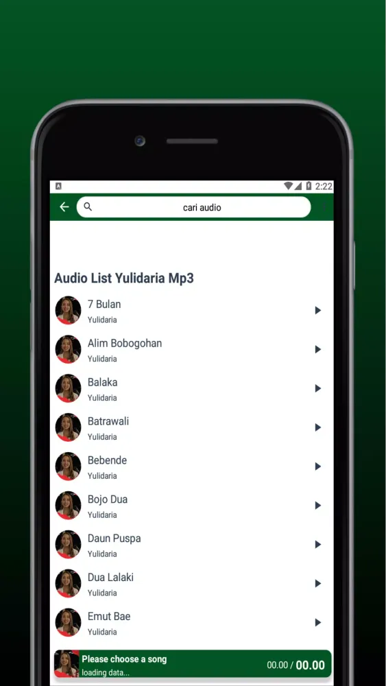 Capturas de pantalla de Lagu Sunda Yulidaria Offline