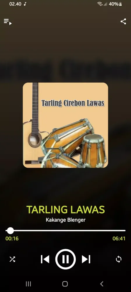 Lagu Tarling Lawas Cirebonan 스크린샷