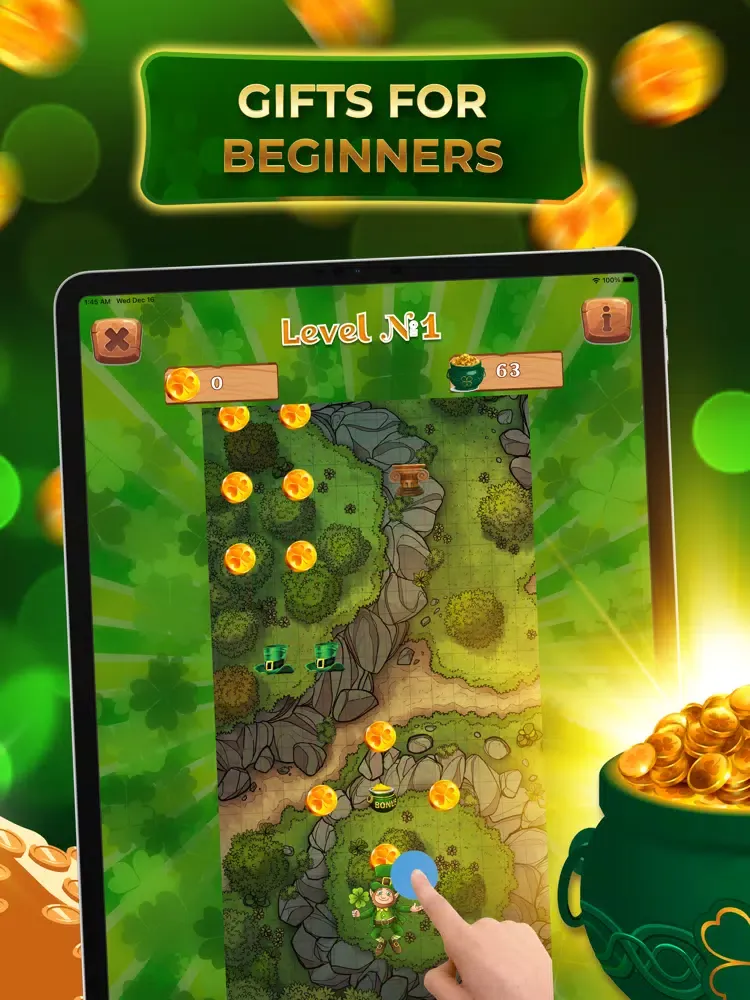 تصاویر Green Leprechaun iPad 