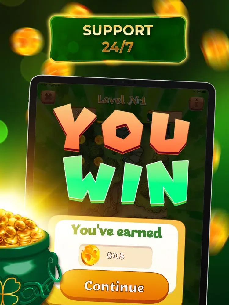 تصاویر Green Leprechaun iPad 
