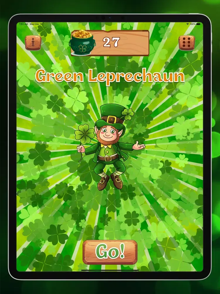 تصاویر Green Leprechaun iPad 