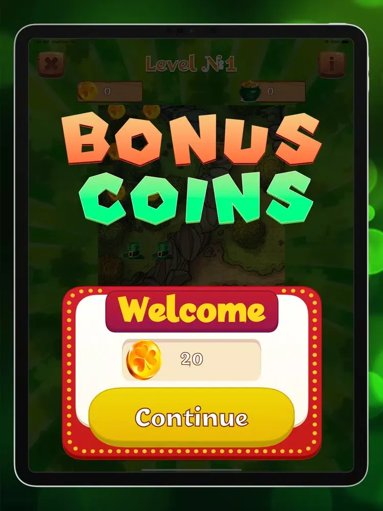 تصاویر Green Leprechaun iPad 
