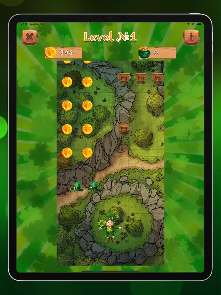 تصاویر Green Leprechaun iPad 