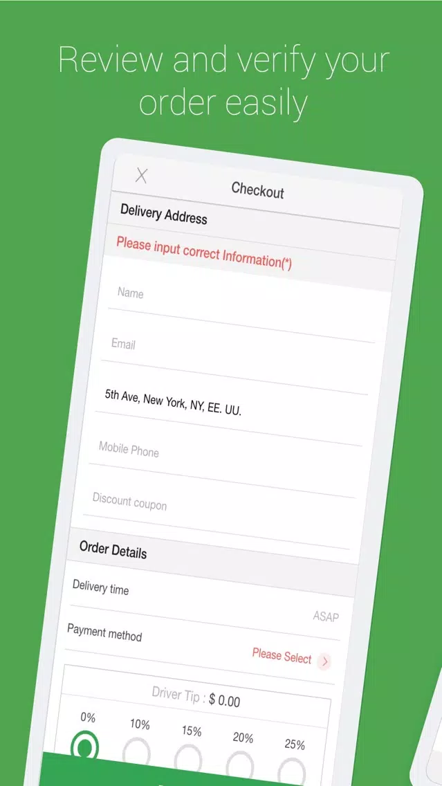 Groceries App Screenshots