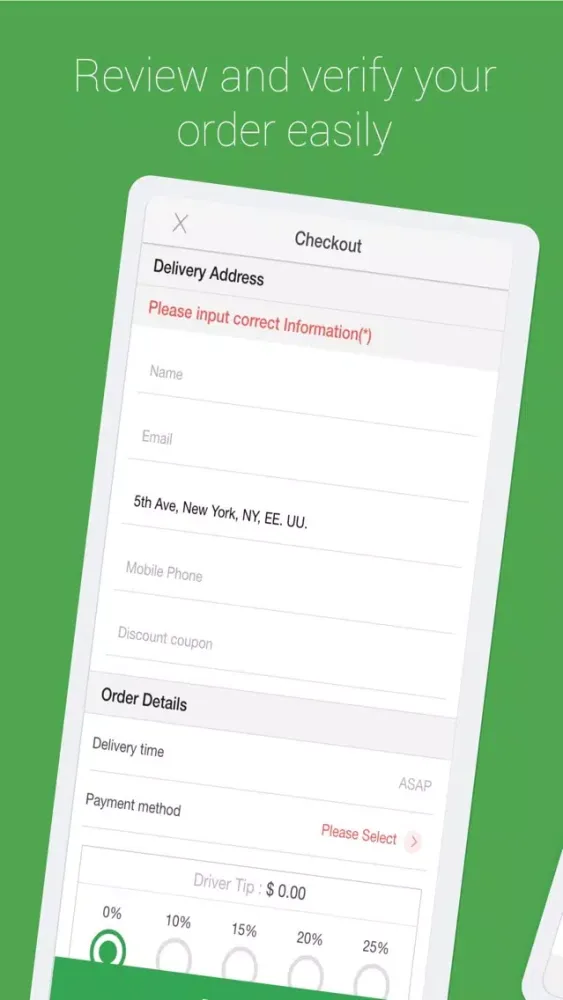 Groceries App سکرین شاٹس