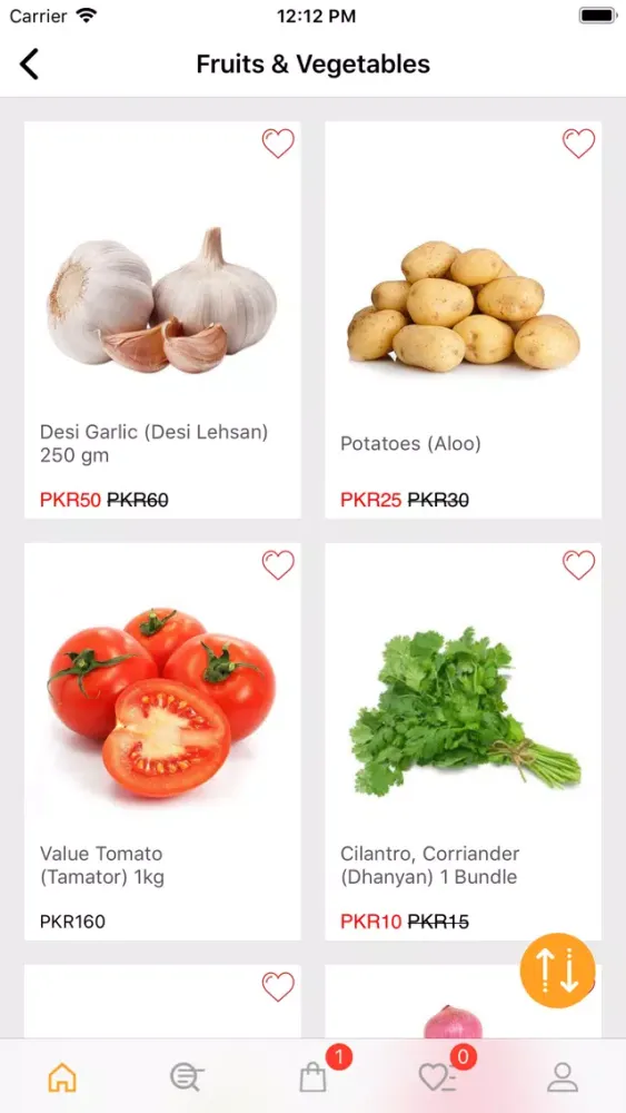 Скриншоты Grocerli Online Grocery Store