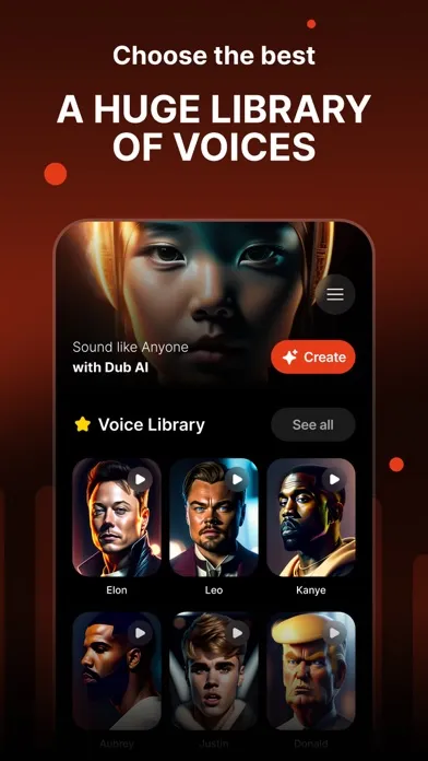 Dub Ai: Voice Cloning Ai स्क्रीनशॉट