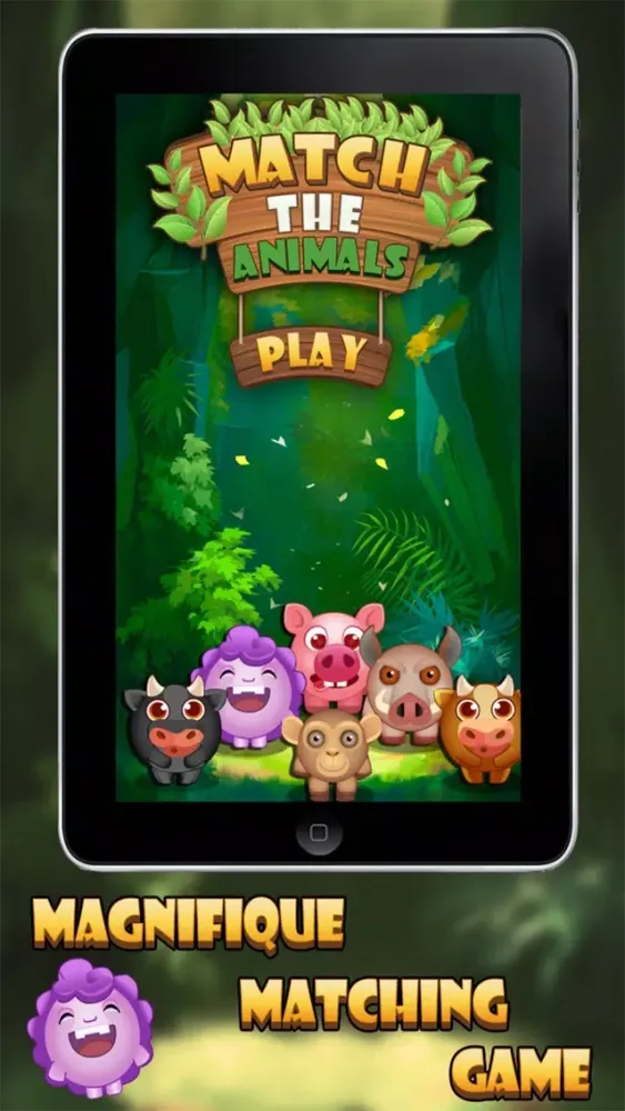 Match The Animals 3D স্ক্রিনশট