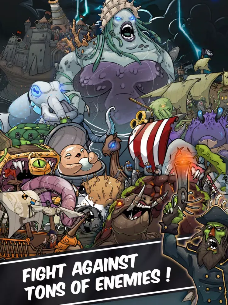 Clicker Pirates - Tap to fight iPad  स्क्रीनशॉट
