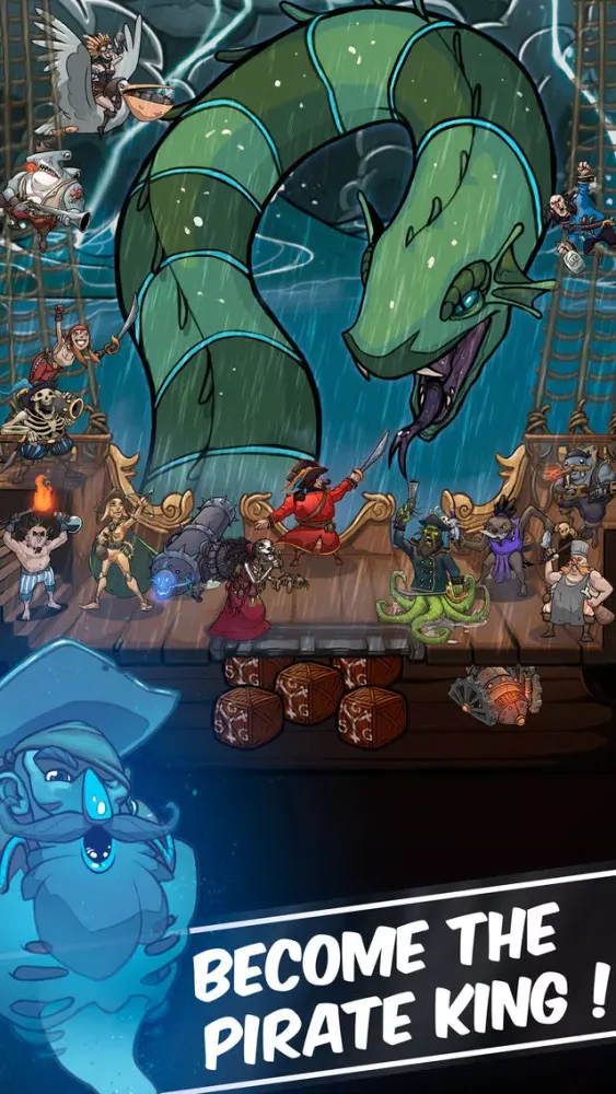Clicker Pirates - Tap to fight स्क्रीनशॉट