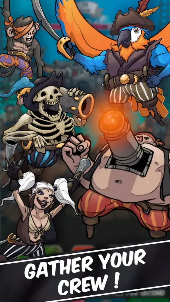Clicker Pirates - Tap to fight स्क्रीनशॉट