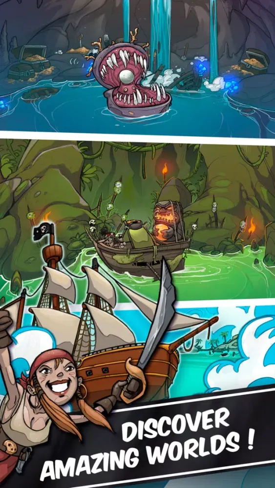 Clicker Pirates - Tap to fight स्क्रीनशॉट