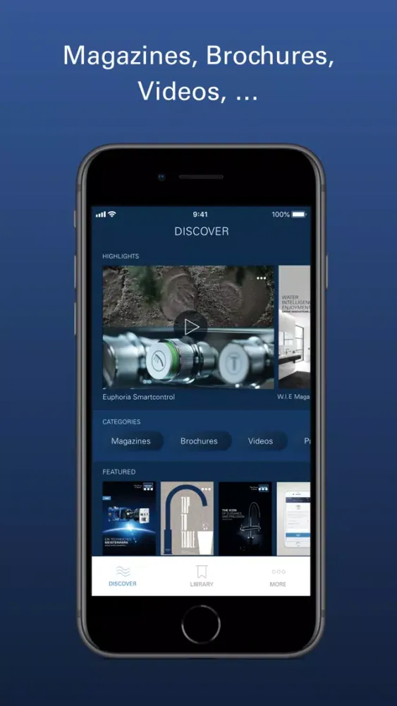 Capturas de pantalla de GROHE Media