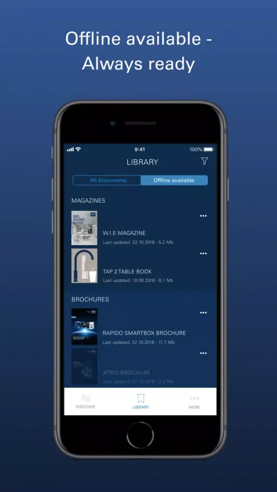 Capturas de pantalla de GROHE Media
