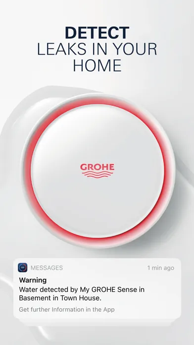 GROHE Sense Screenshots