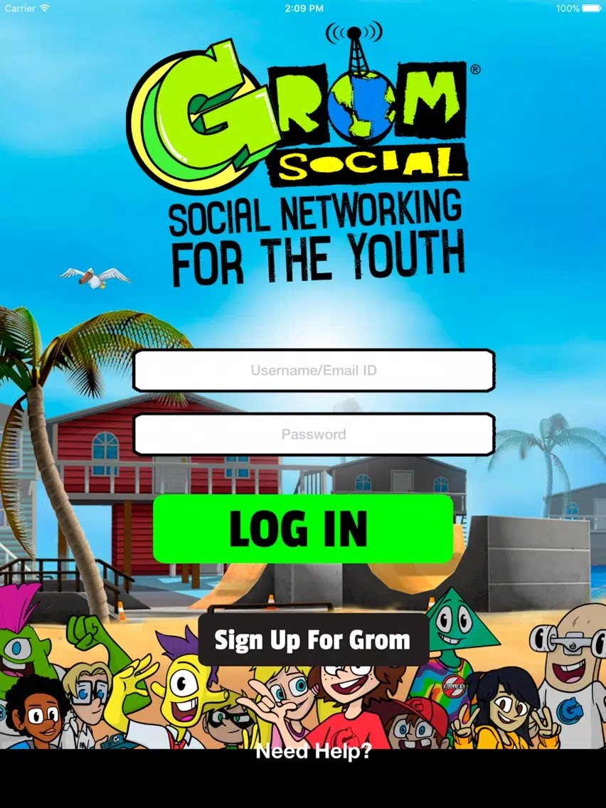 Grom Social iPad  سکرین شاٹس