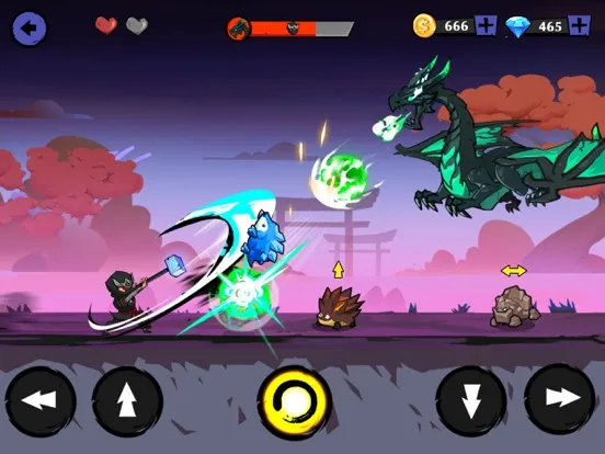 صور Ninja vs Dragon iPad 