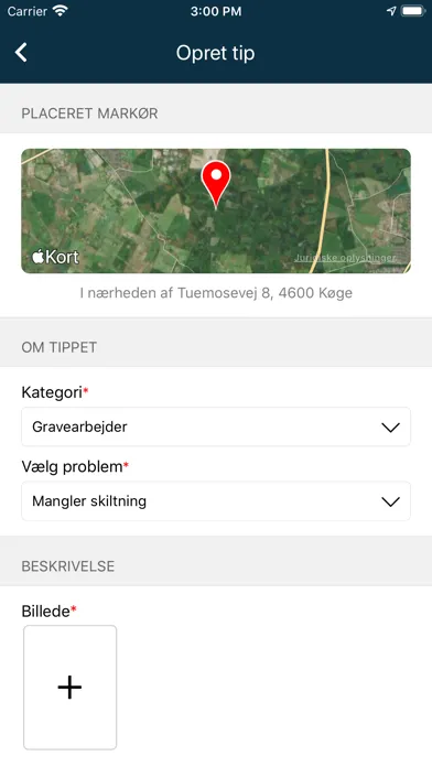 Capturas de tela do Tip Køge