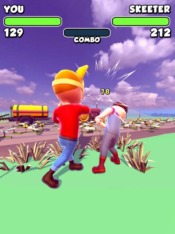 Swipe Fight! iPad  Screenshots