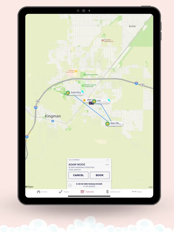 Groomer.io V3 iPad  سکرین شاٹس