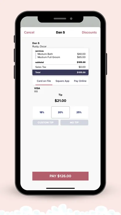 Groomer.io V3 سکرین شاٹس