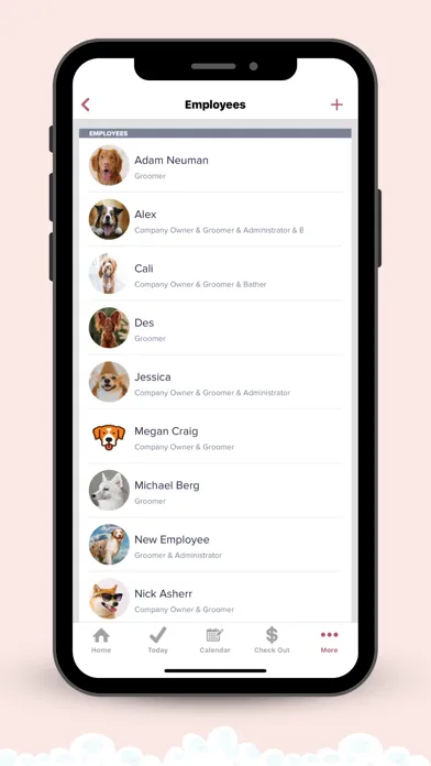 Groomer.io V3 سکرین شاٹس