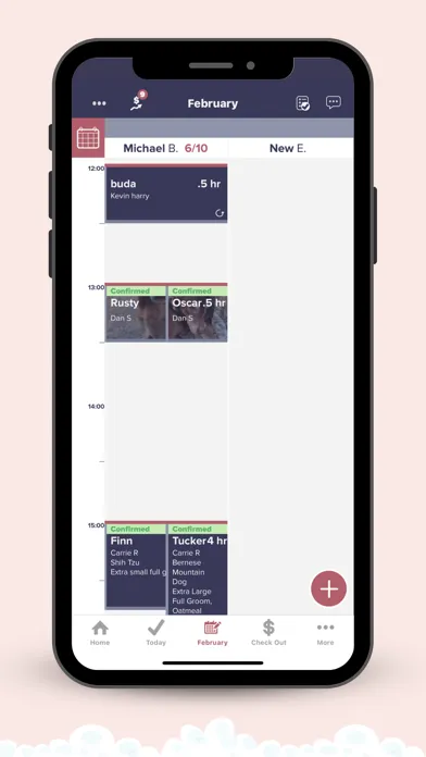 Groomer.io V3 سکرین شاٹس