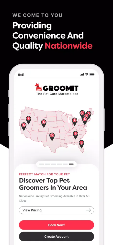 GROOMIT - Pet Care Marketplace Screenshots