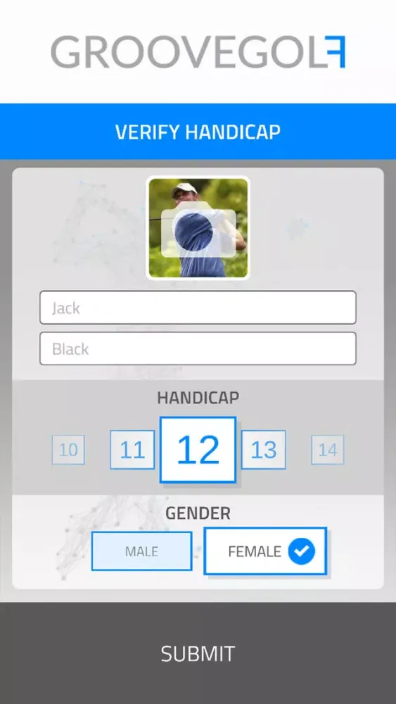 Tangkapan layar Groove Golf