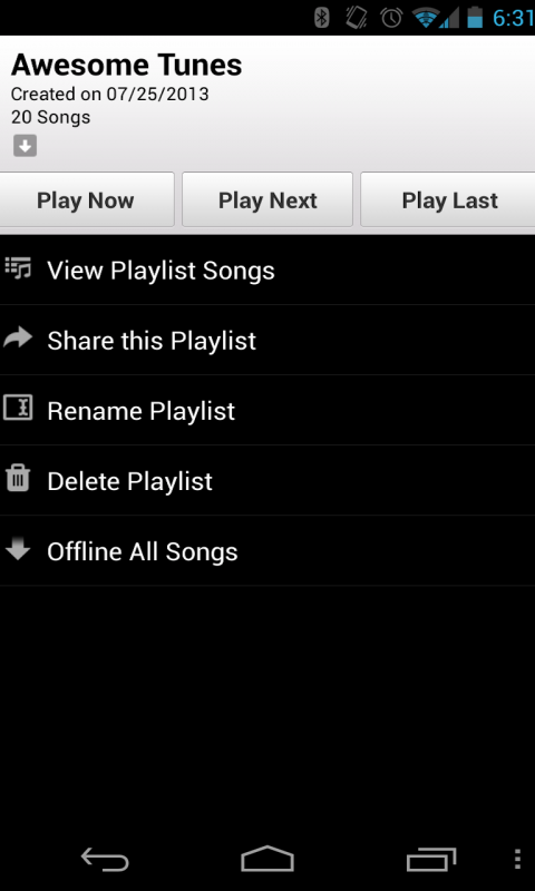 Grooveshark的應用截圖2