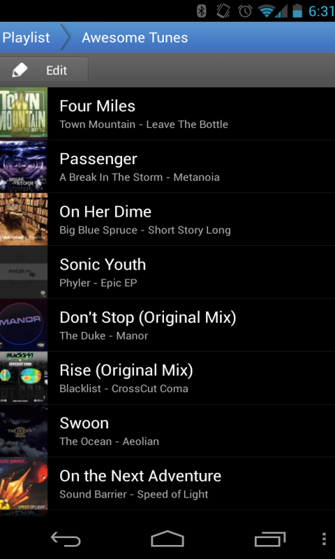 Grooveshark的應用截圖3