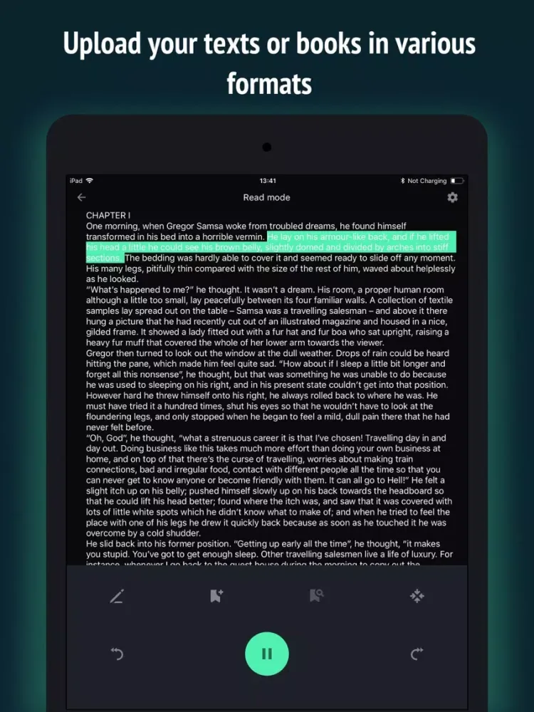 صور Text Aloud Reader: Dictation iPad