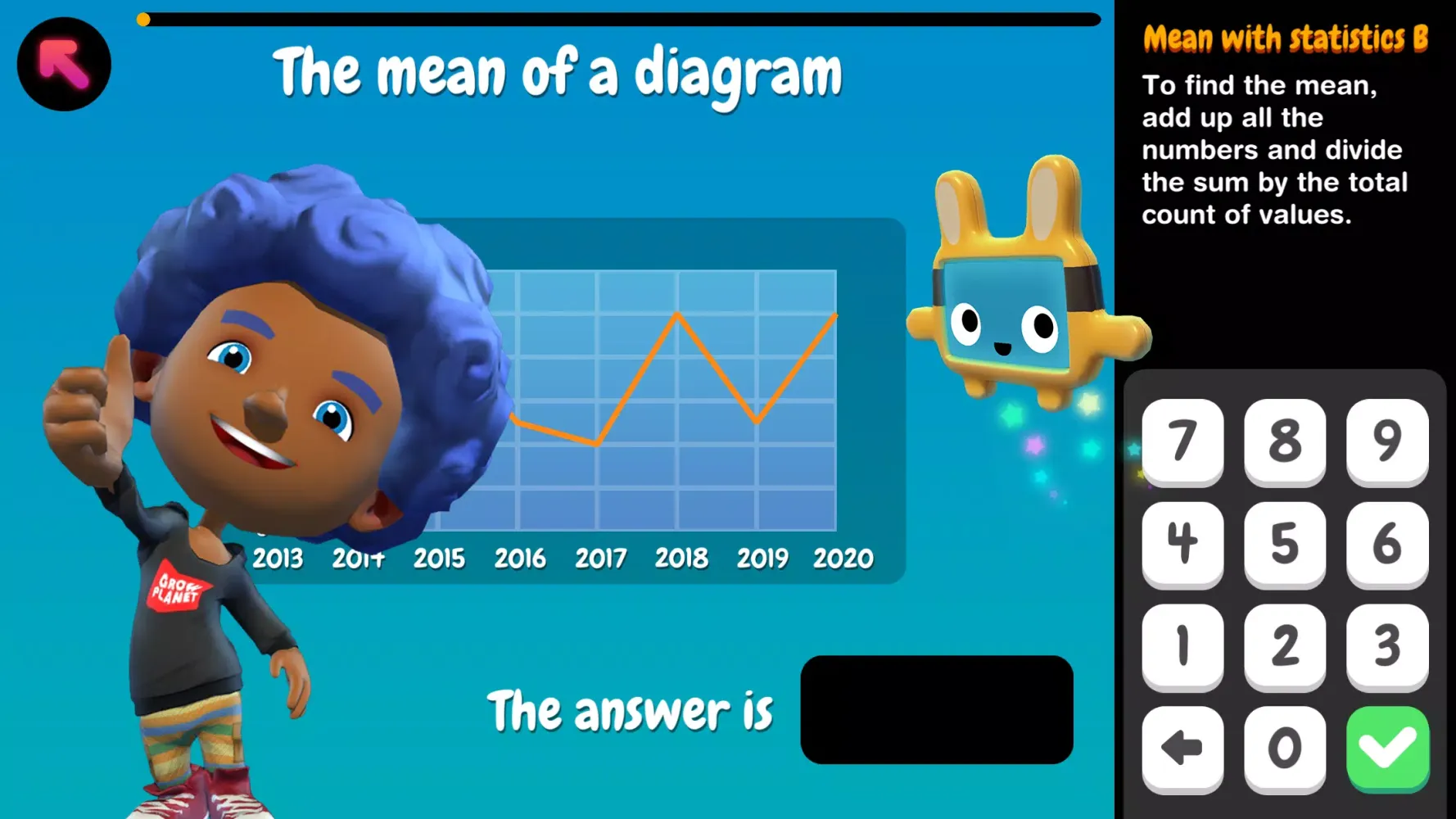 Tangkapan skrin Grow Planet: School edition