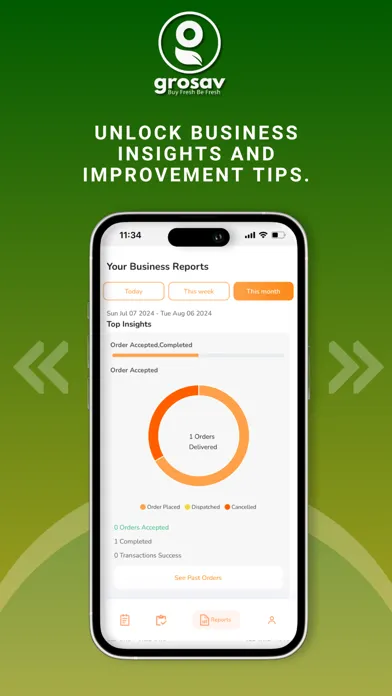 Captures d'écran de Grosav Store Partner App