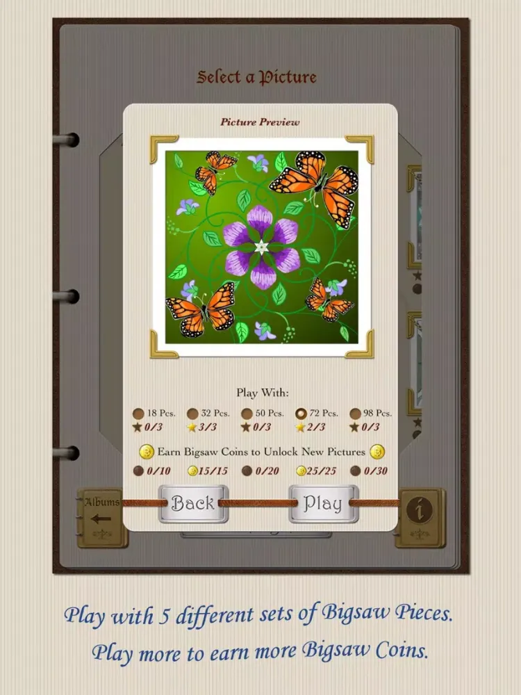 Captures d'écran de Bigsaw Classic - Go Beyond Jigsaw iPad 