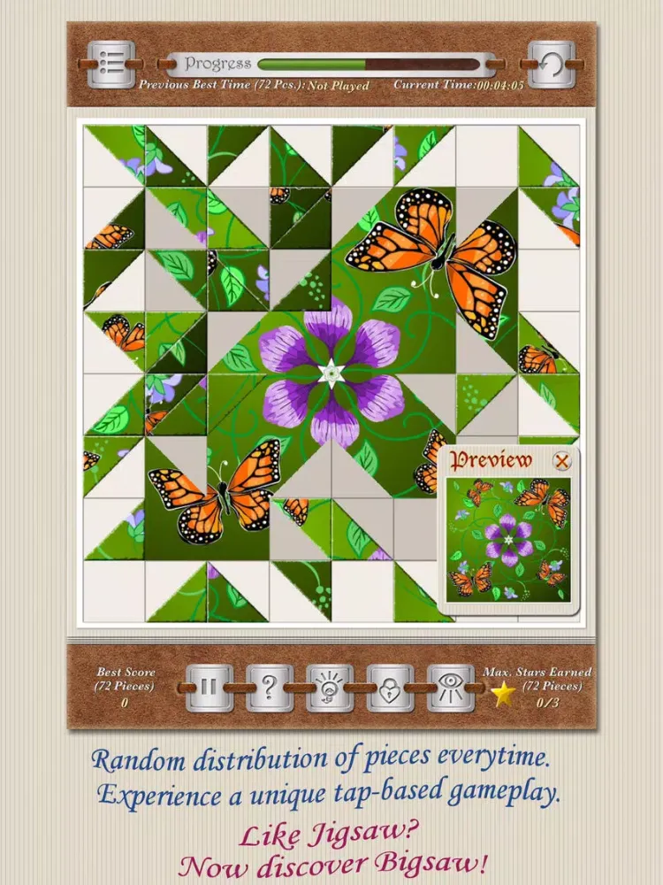 Captures d'écran de Bigsaw Classic - Go Beyond Jigsaw iPad 