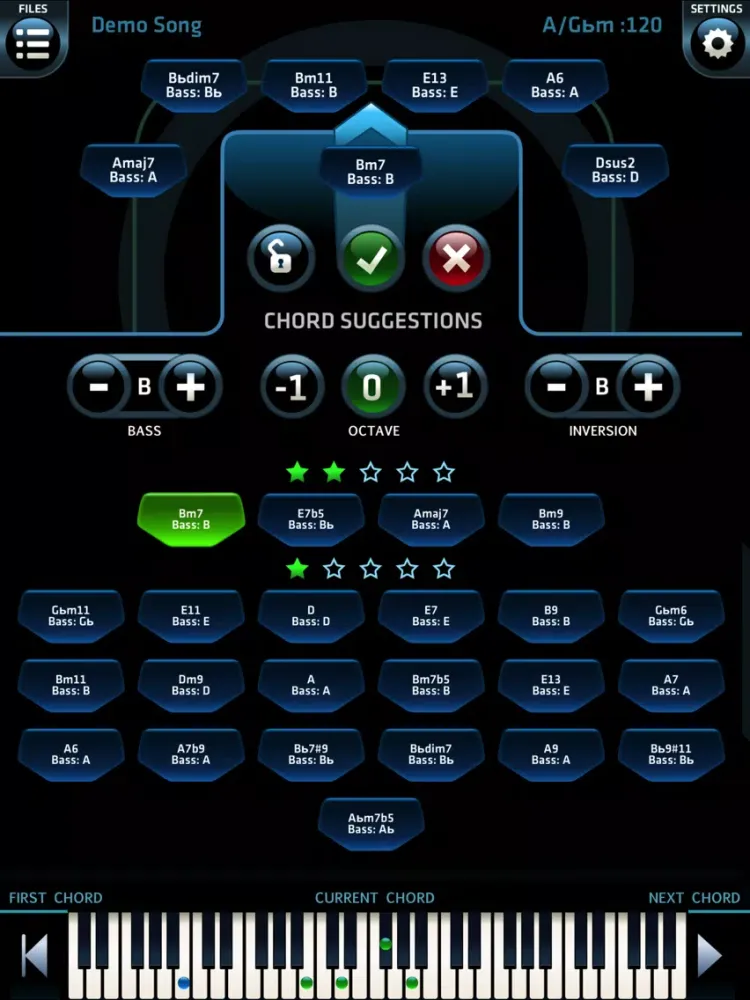 Pro Chords - Instant Inspiration - w. WiFi MIDI iPad  스크린샷