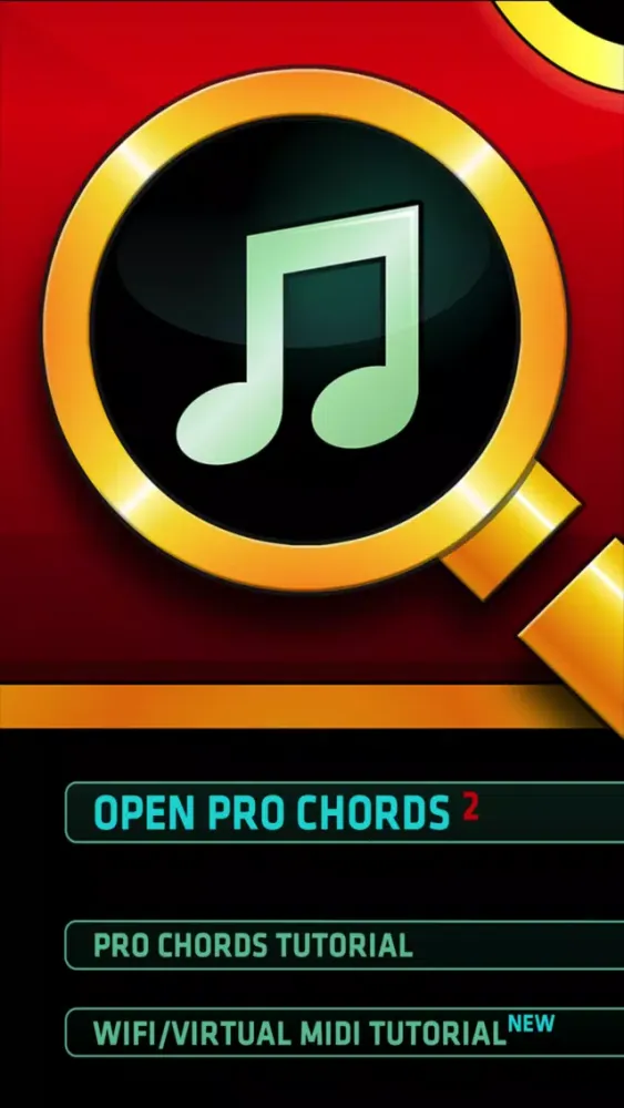 Pro Chords - Instant Inspiration - w. WiFi MIDI 스크린샷