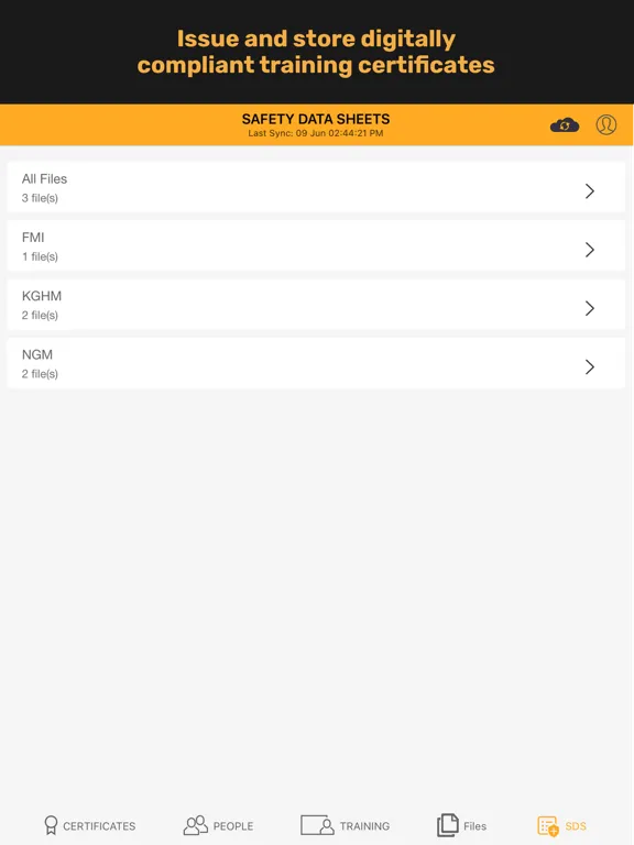 Capturas de pantalla de Safety Training LMS Pro iPad 