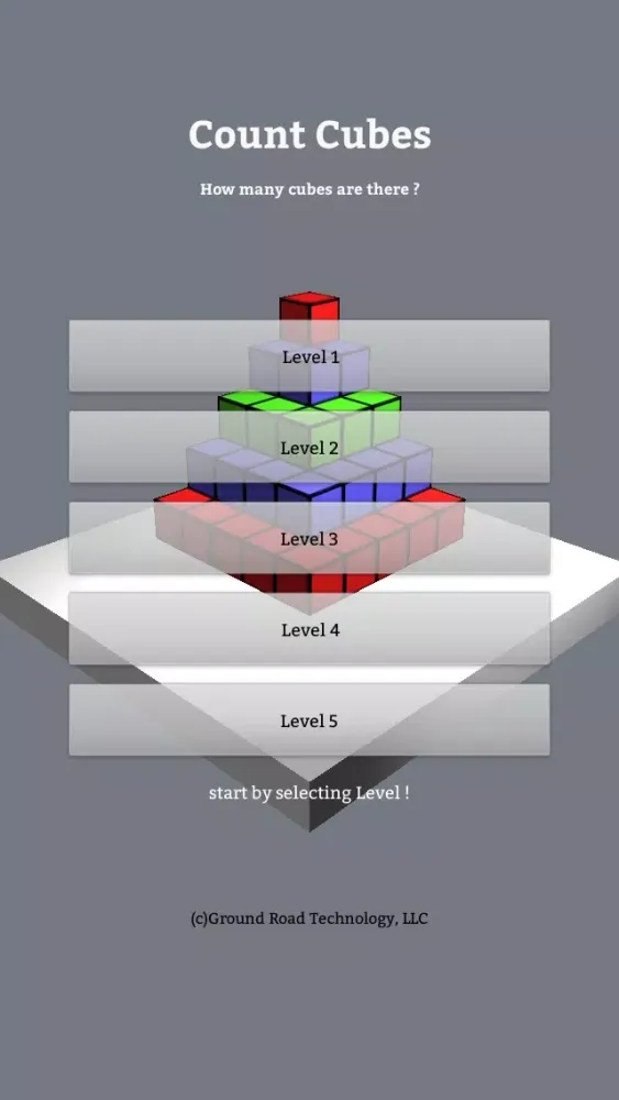 ภาพหน้าจอของ Count Cubes