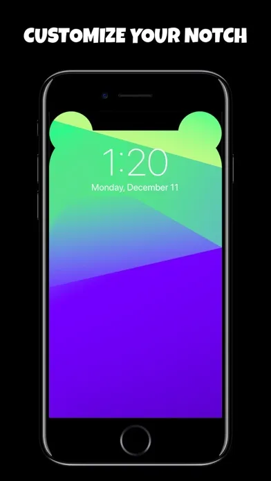 Notch Kit - Custom Wallpaper 스크린샷