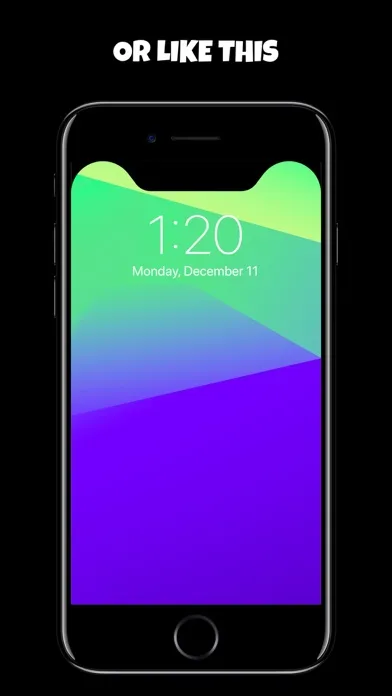 Notch Kit - Custom Wallpaper 스크린샷