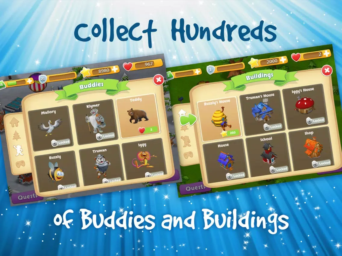 Buddy Quest iPad  سکرین شاٹس