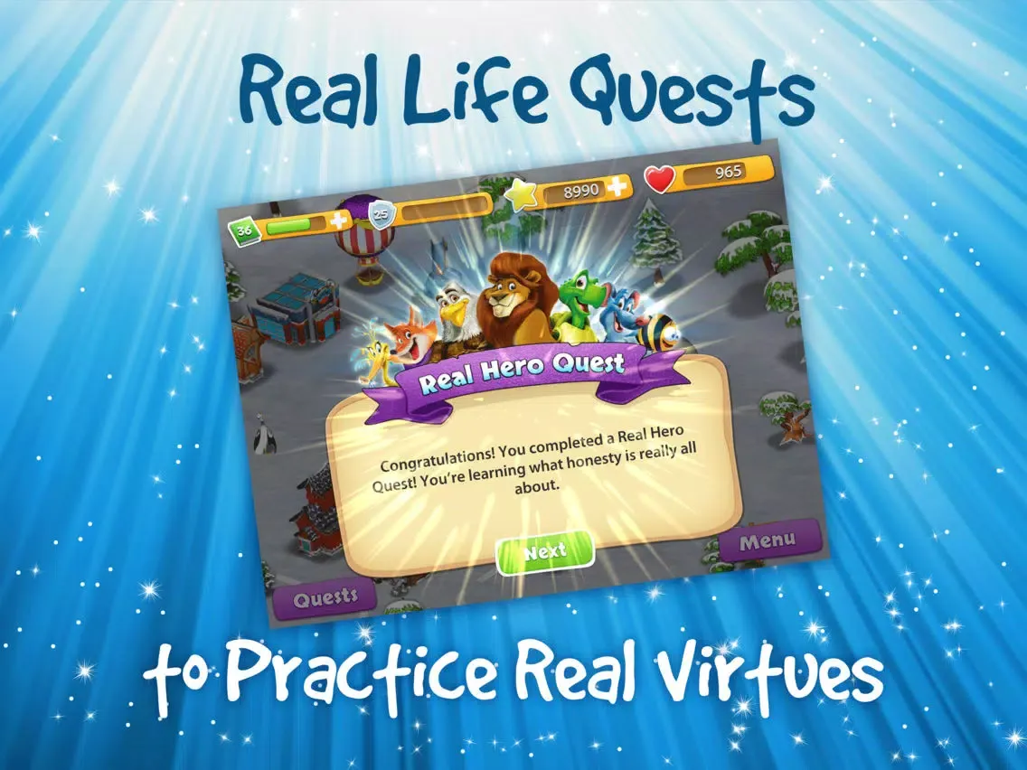 Buddy Quest iPad  سکرین شاٹس