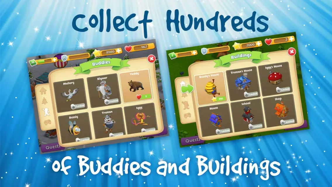 Buddy Quest سکرین شاٹس
